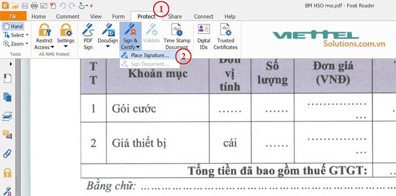 Cách ký điện tử trên file PDF nhanh chóng