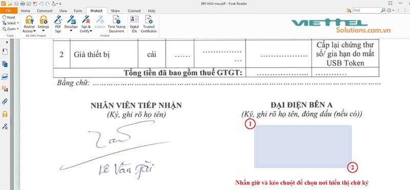 Cách ký điện tử trên file PDF nhanh chóng