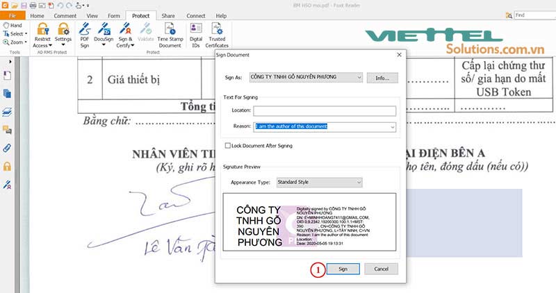 Cách ký điện tử trên file PDF nhanh chóng
