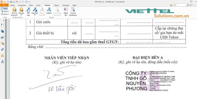Cách ký điện tử trên file PDF nhanh chóng